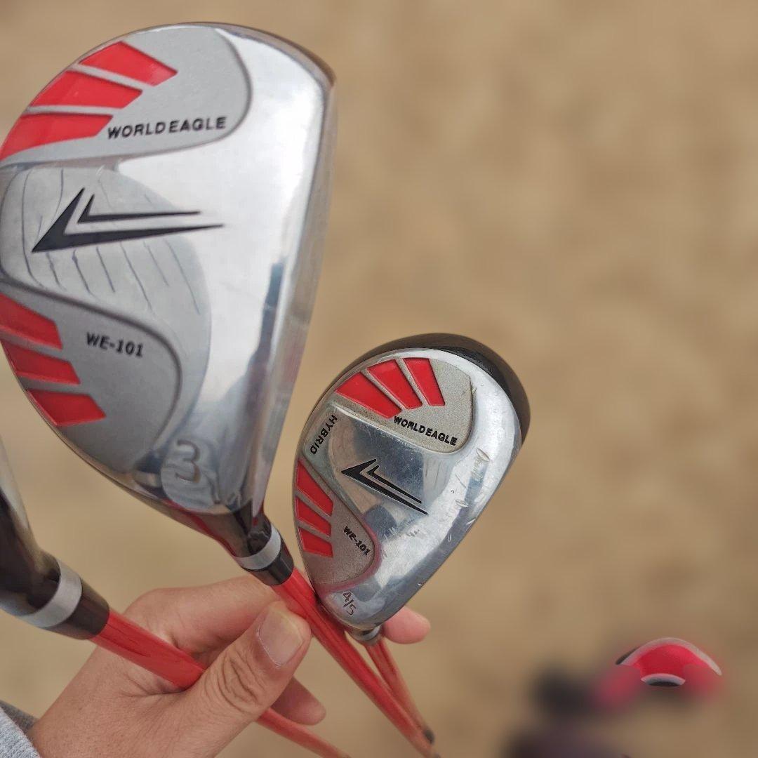 ARNOLD PALMER キャディバッグ アイアンセット付き　フレックスS