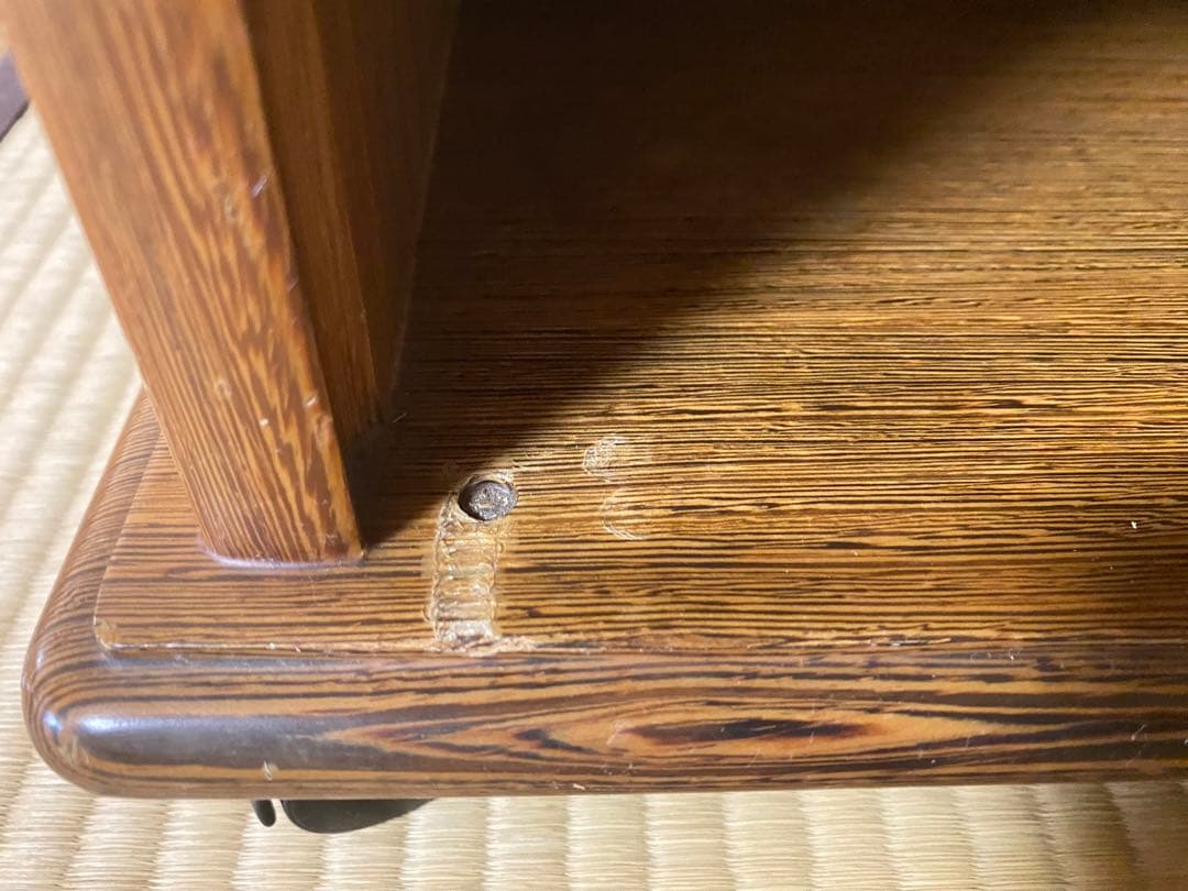 【値下げ】ポットワゴン レトロ 鉄刀木 タガヤ