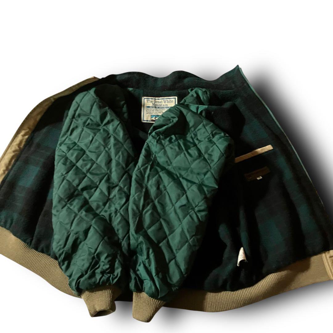 はるお様☆vintage TENSONウォームアップジャケット裏チェックフリース