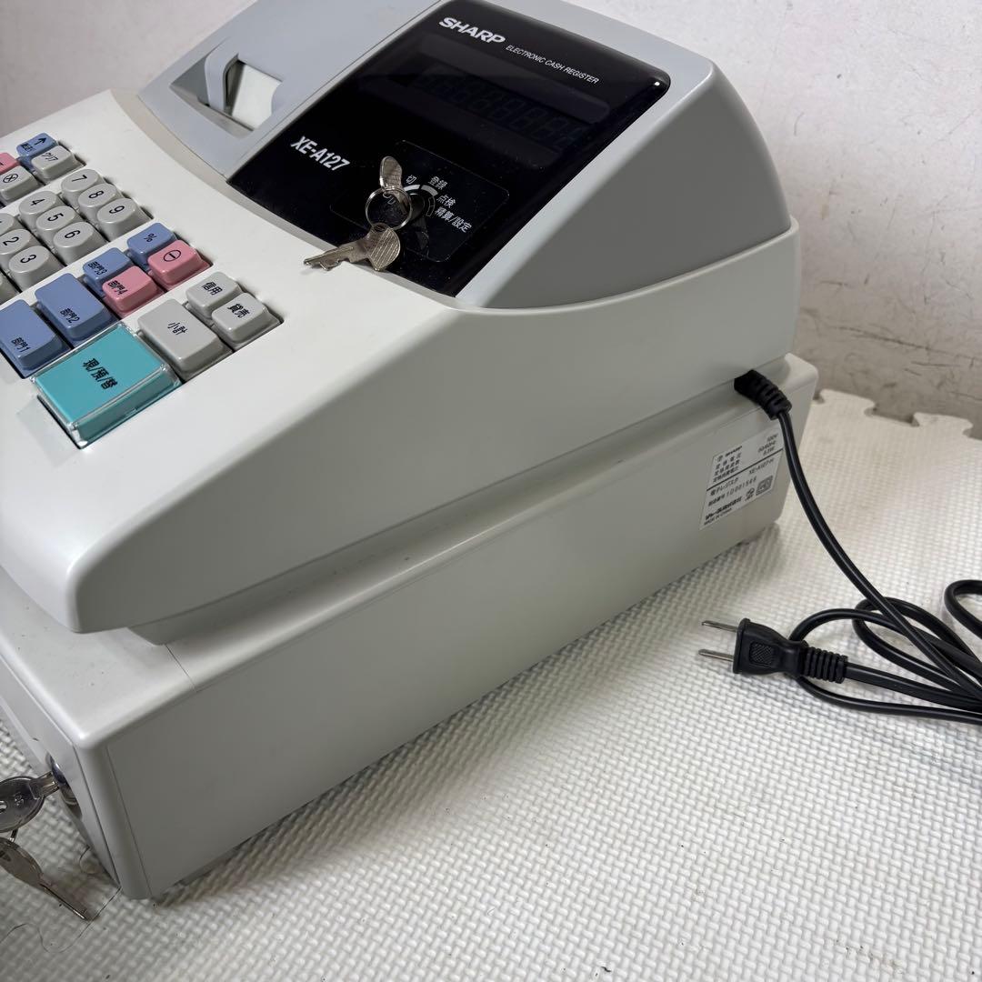 シャープ XE-A127-H 電子レジスタ