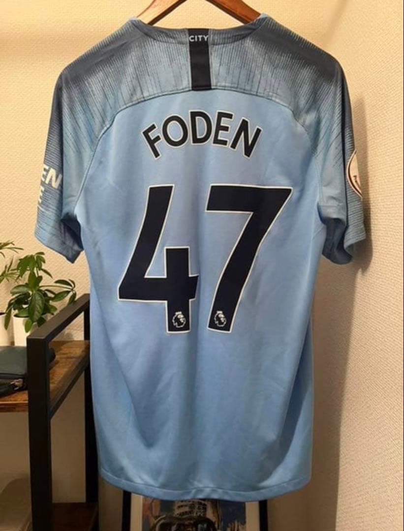 マンチェスターシティ フォーデン2018ユニフォーム