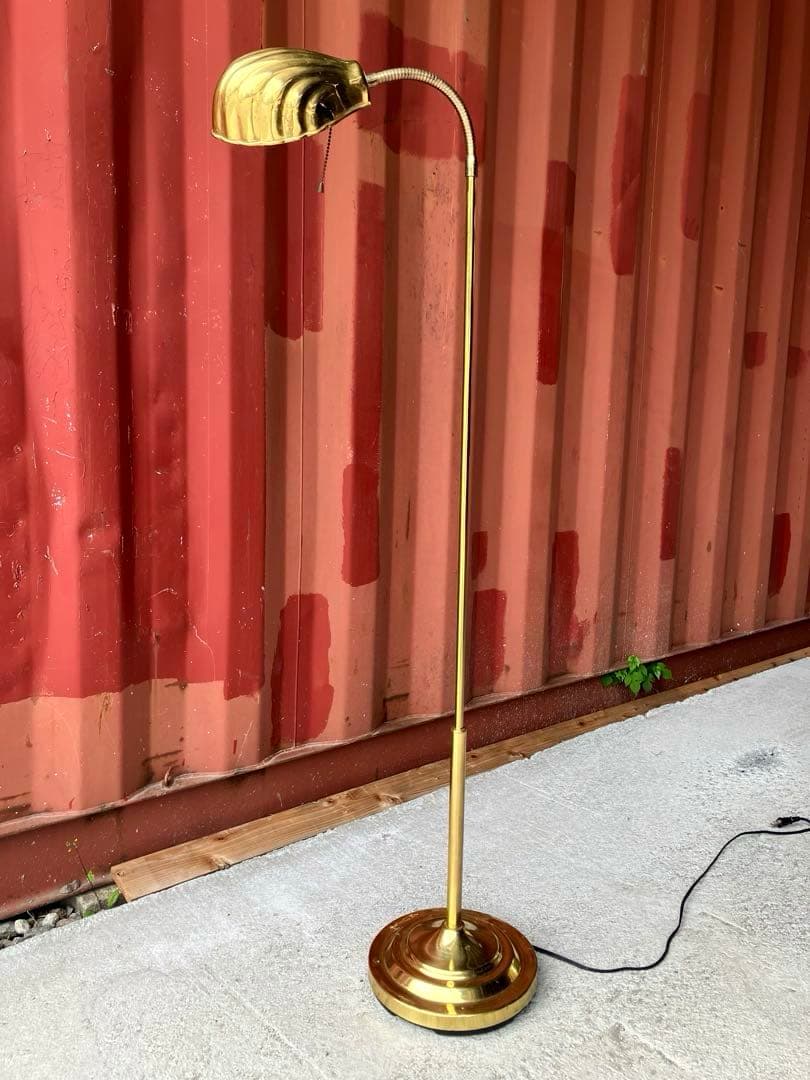 インターフォルム　ヴィンテージ　フロアースタンドシェルライト