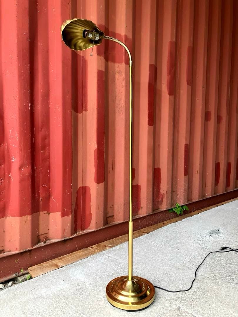 インターフォルム　ヴィンテージ　フロアースタンドシェルライト