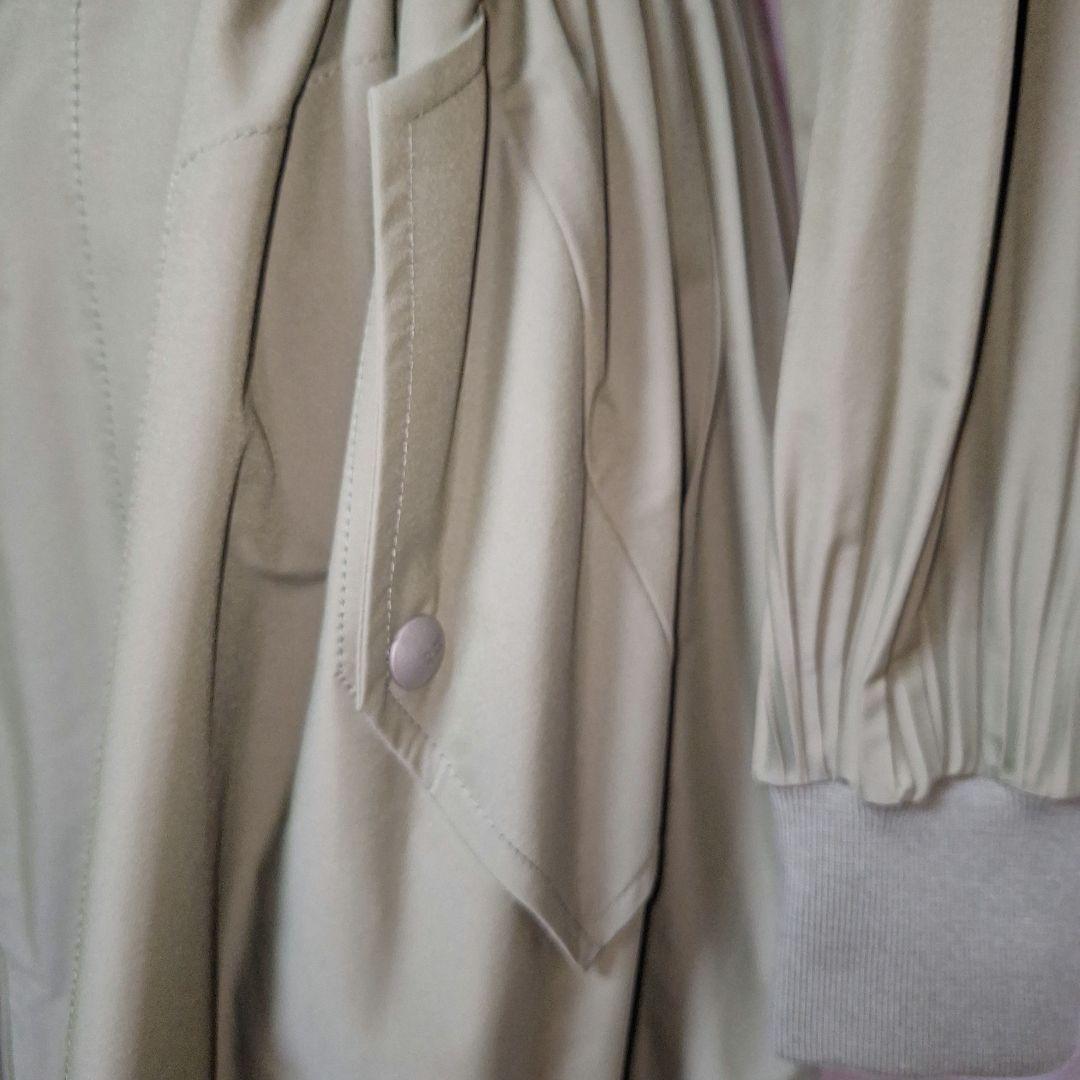 【チリパ】PLEATS PLEASEハイネックプリーツコート ワンピース