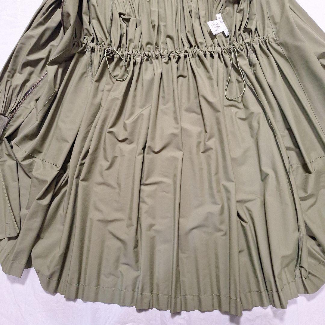 【チリパ】PLEATS PLEASEハイネックプリーツコート ワンピース