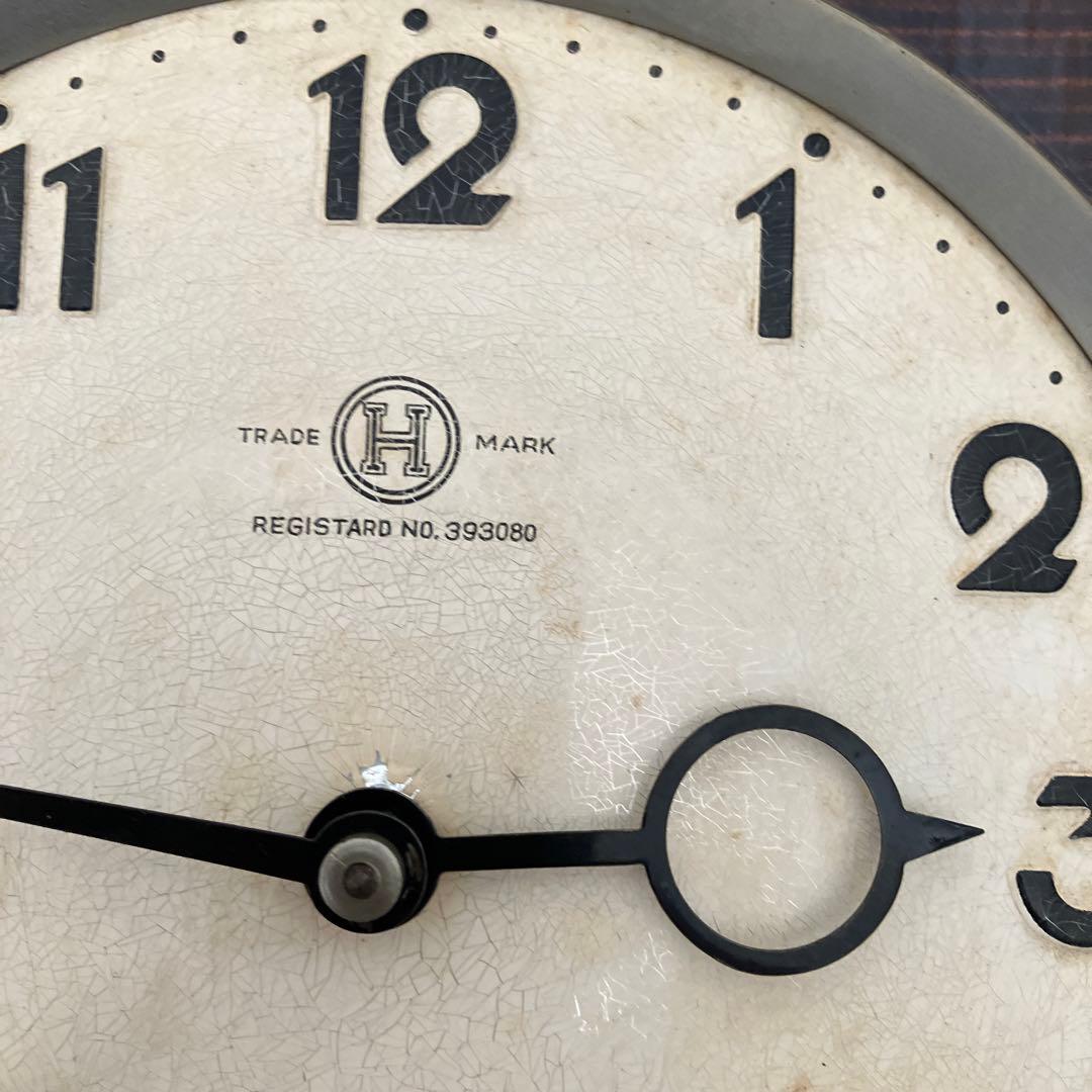 ヒビノの時計　昭和レトロ　ジャンク品