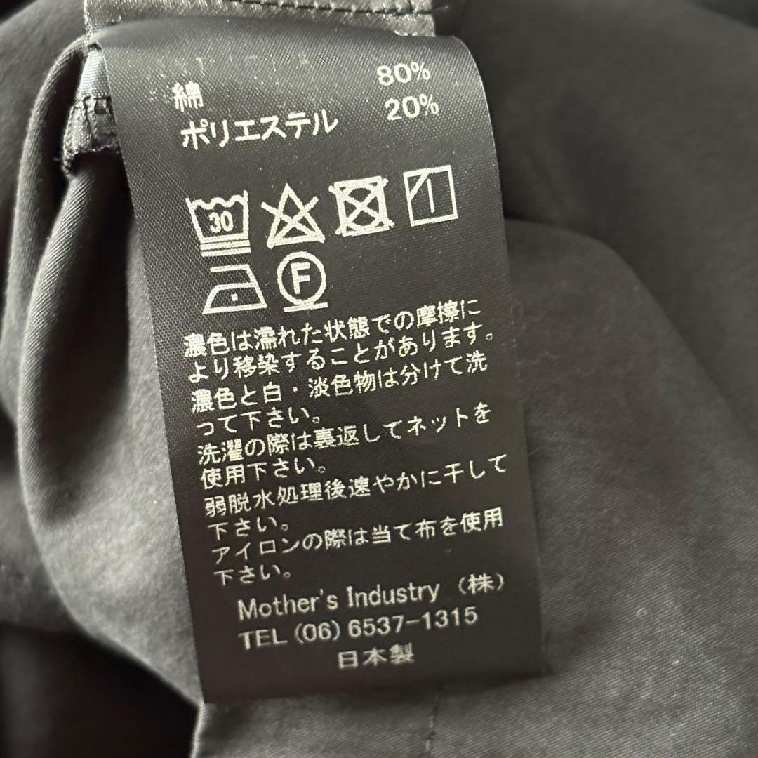 か*こ様 ミズイロインド mizuiro ind シャツライクコート 黒 F 比