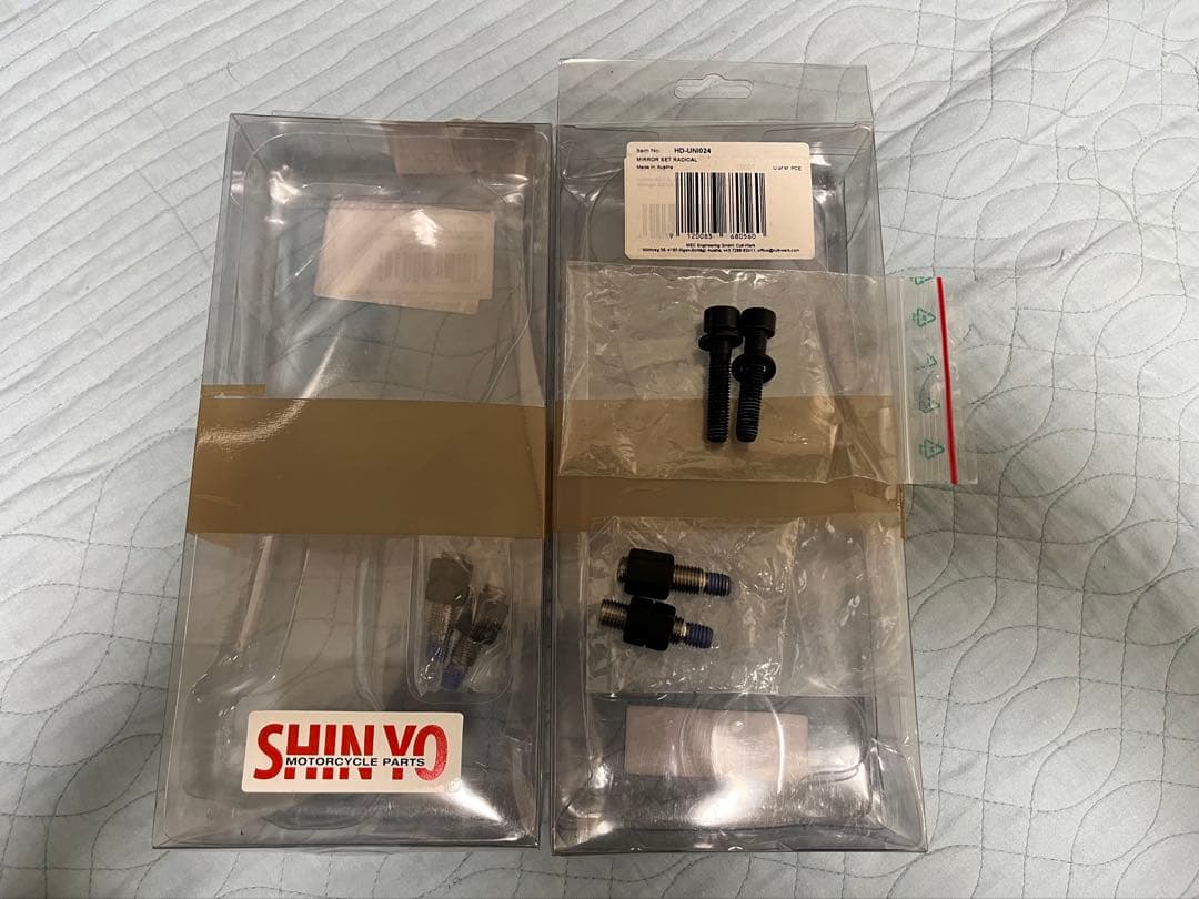 ナ*☆様 Cult Werk カルトワークハーレーミラーHD-UNI024