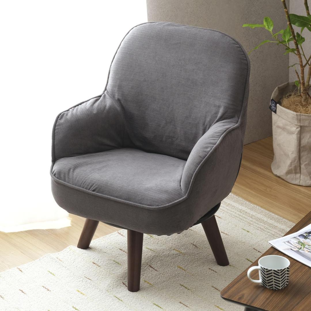 【M3191-136-100】一人掛けソファ　 座面高さ35cm　折り畳み可能