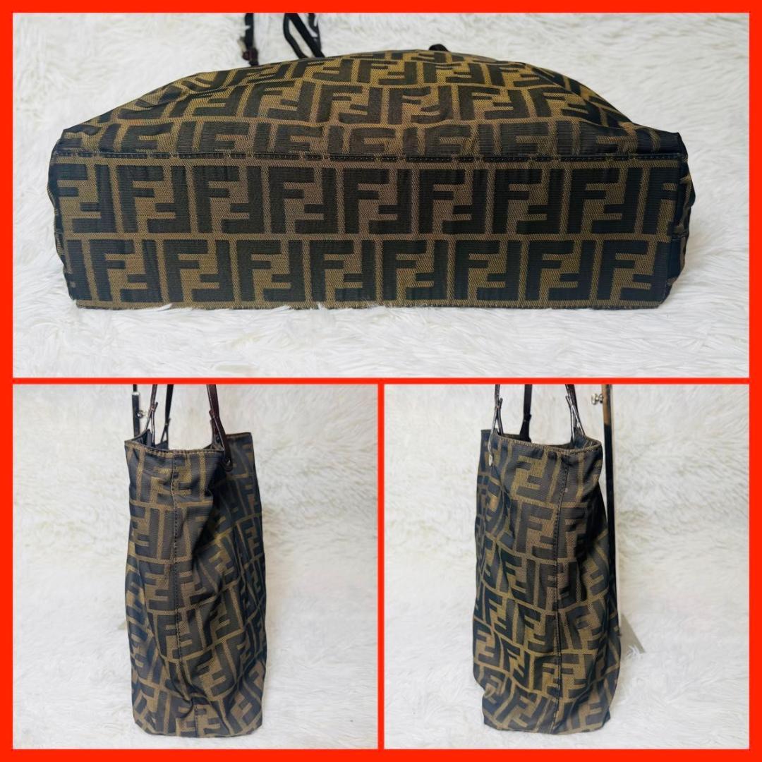 FENDI フェンディ トートバッグ ズッカ柄 オールドフェンディ A4収納可