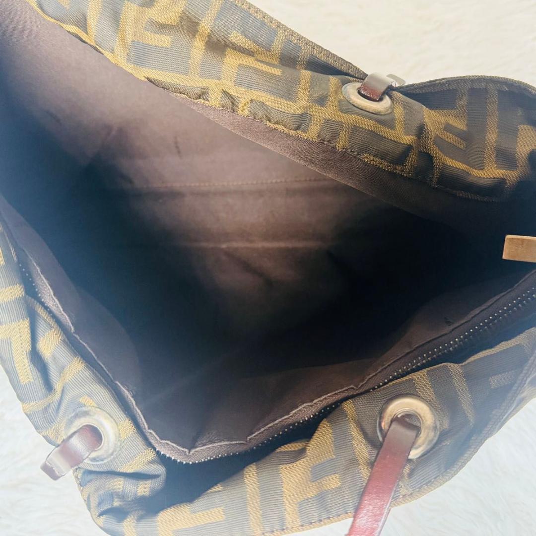 FENDI フェンディ トートバッグ ズッカ柄 オールドフェンディ A4収納可