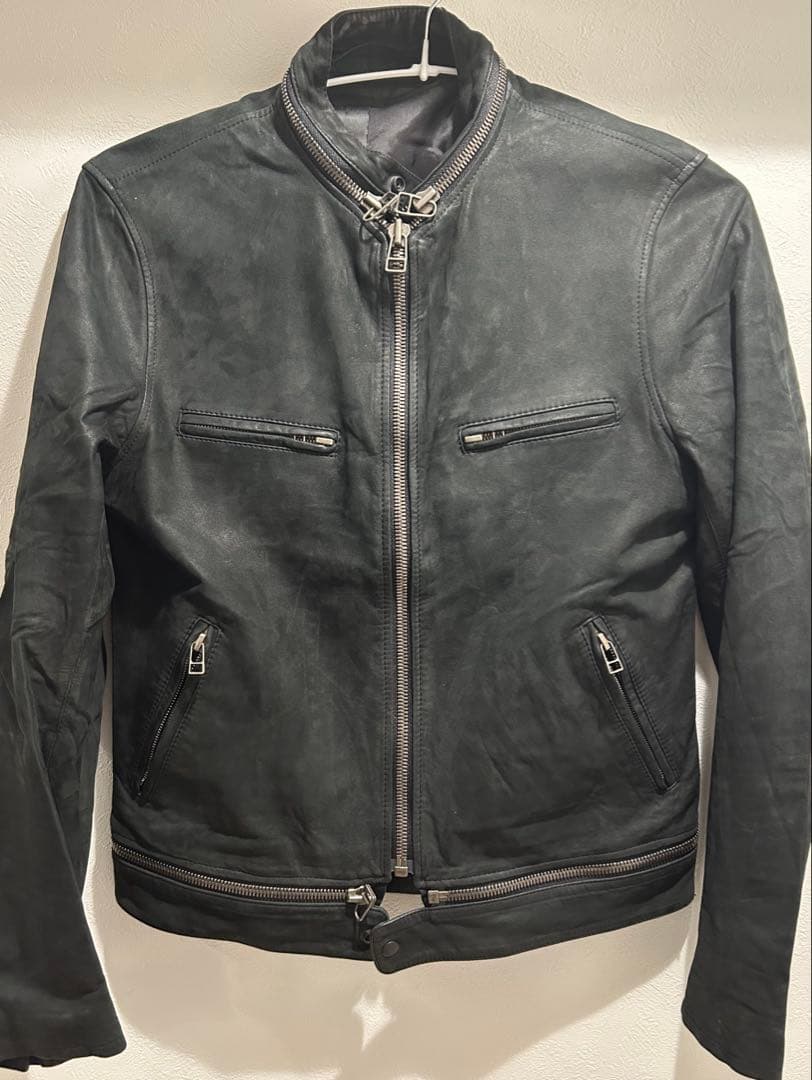 N.HOOLYWOOD ゴートレザー シングルライダース