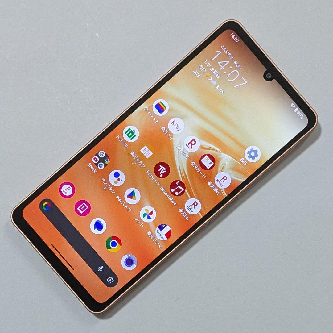 【概ね美品】AQUOS sense6s SH-RM19s SIMフリー 箱付