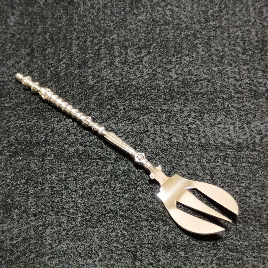 デザートフォーク アンティーク ヴァンケンペン アールヌーヴォー 銀833