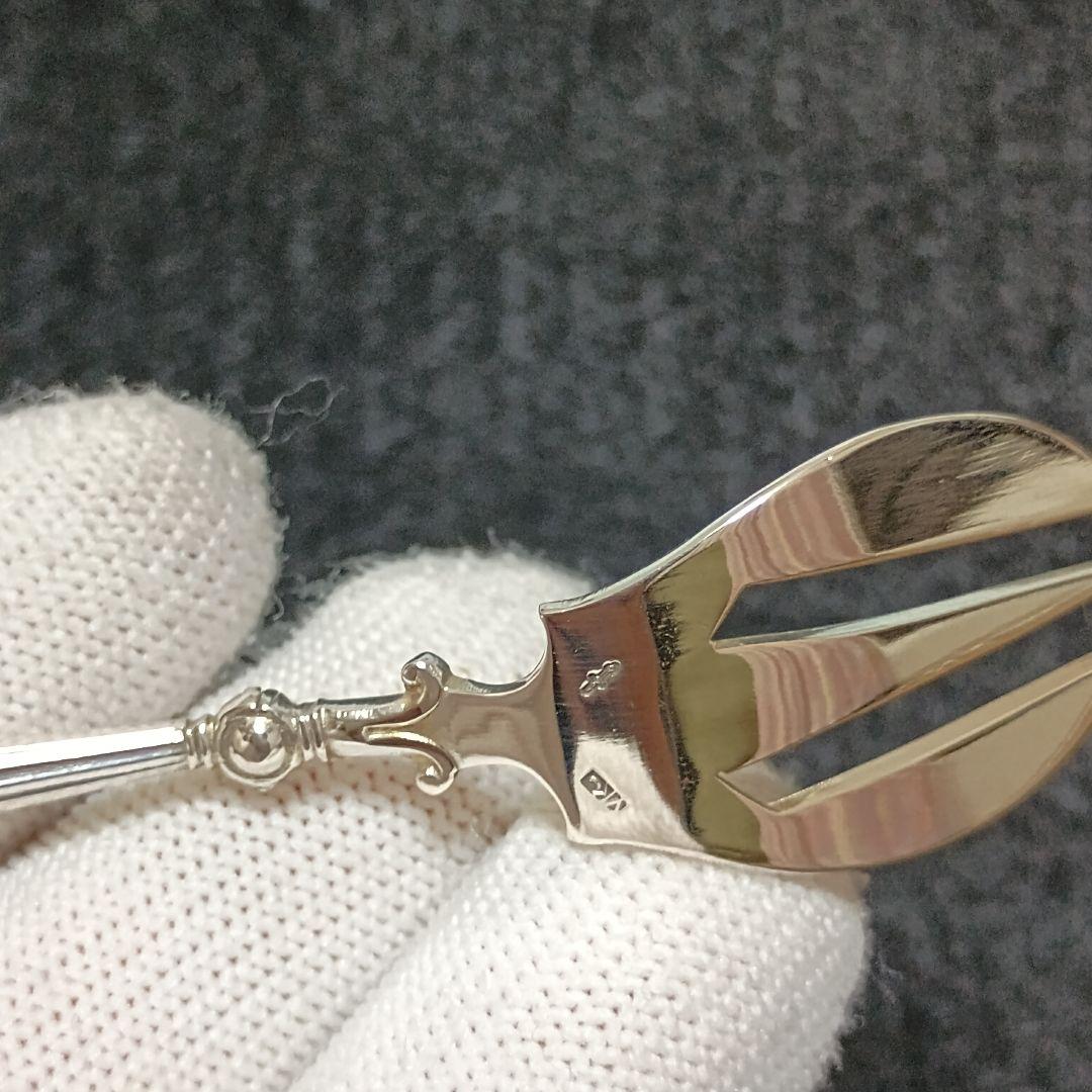 デザートフォーク アンティーク ヴァンケンペン アールヌーヴォー 銀833