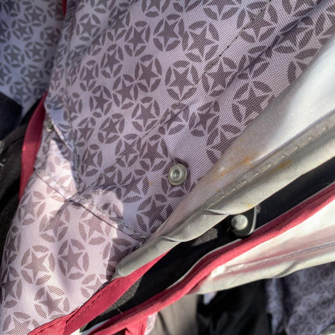 Jeep ダブルベビーカー ブラック　2人乗り 双子