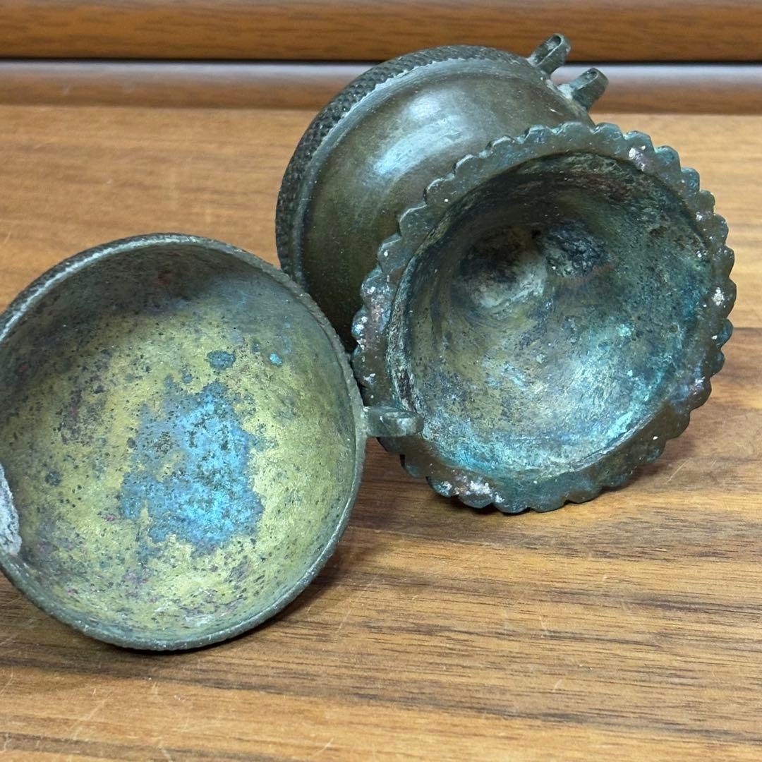 昔中国で購入した銅器の置物　仏具