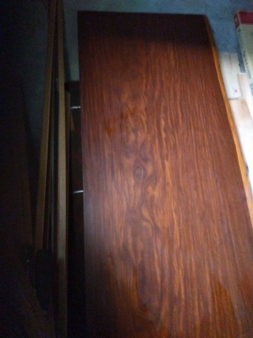 １枚板　アサメラ材（チーク材に近い）