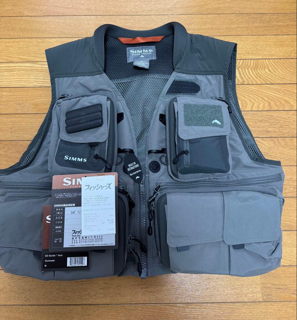 匠様　SIMMS シムス　G3 ガイドベスト　M 未使用品
