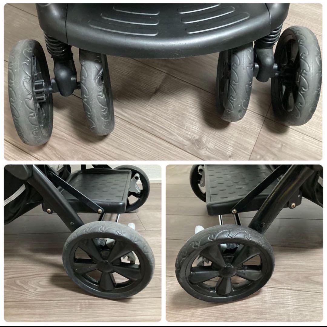 引渡限定!二人乗りベビーカー KATOJI カトージ 2人でゴーDX 折り畳み