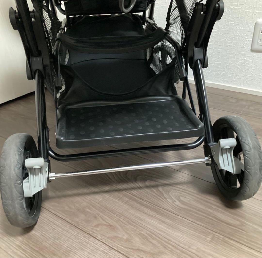 引渡限定!二人乗りベビーカー KATOJI カトージ 2人でゴーDX 折り畳み