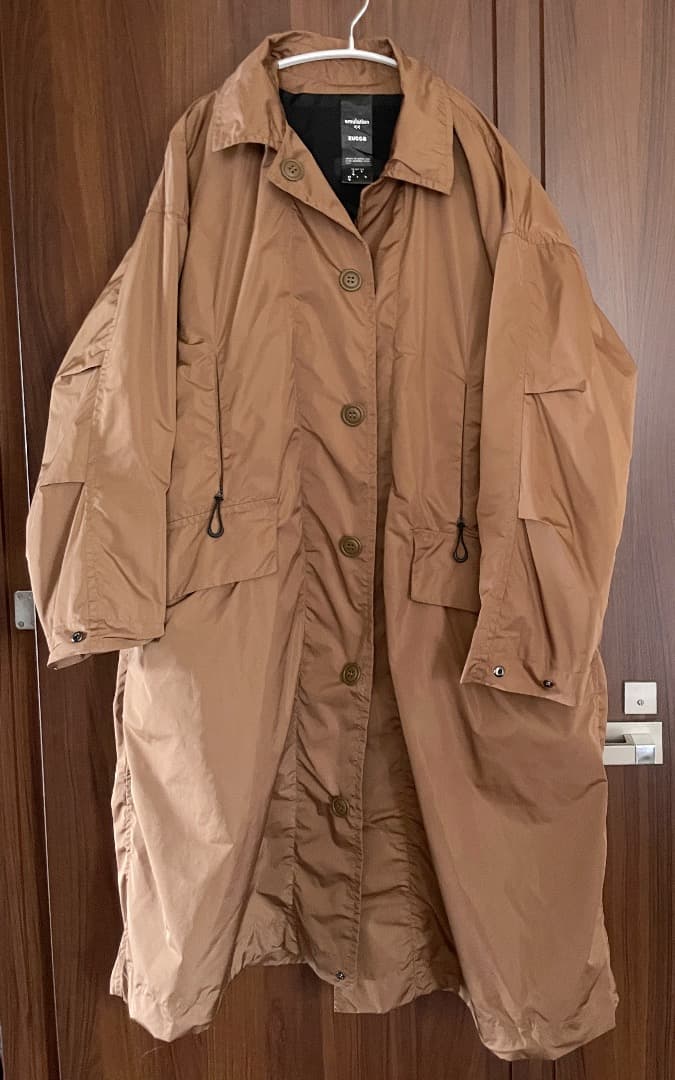 emulation × ZUCCa エミュレーション ロングコート　リバーシブル