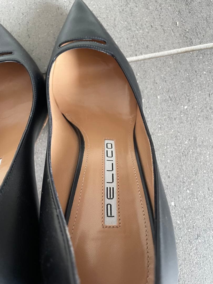 PELLICO ブラック 黒 39 ANIMA ペリーコ