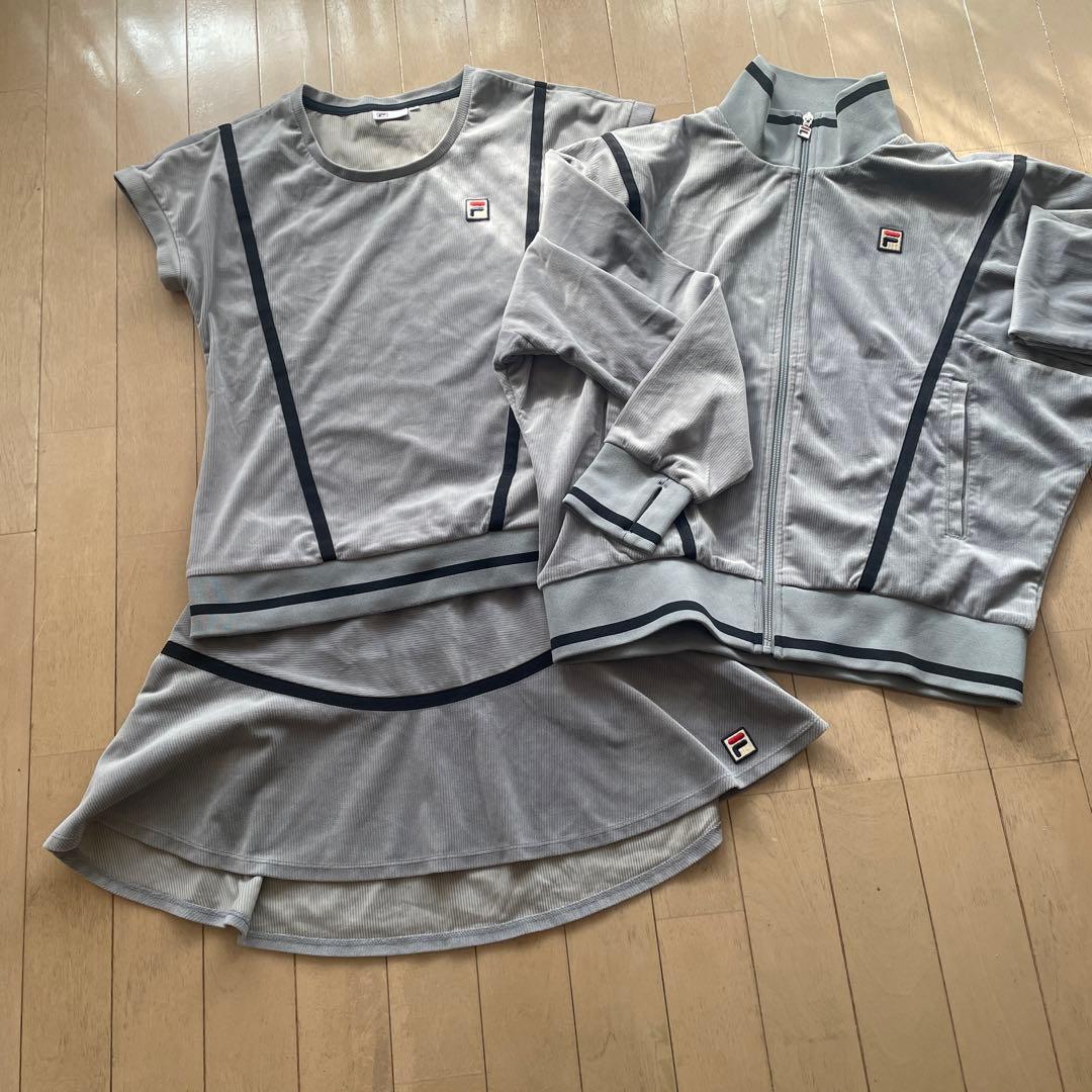FILA グレー セットアップ M3点セット　ちやこ