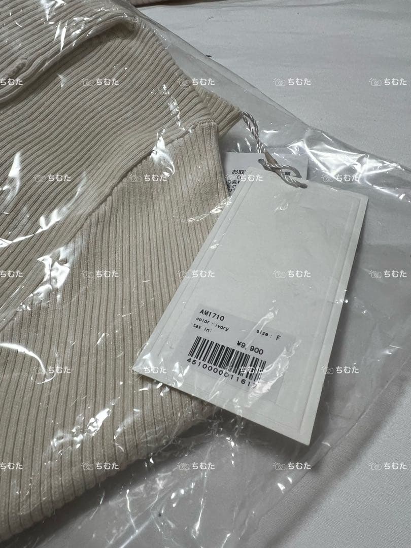 トップス Mary turtle knit tops ivory