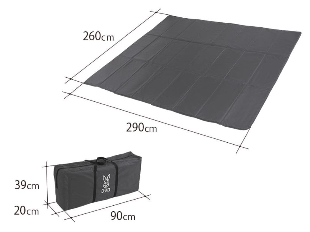 DOD TENT MAT(5 person) 5人用テントマット
