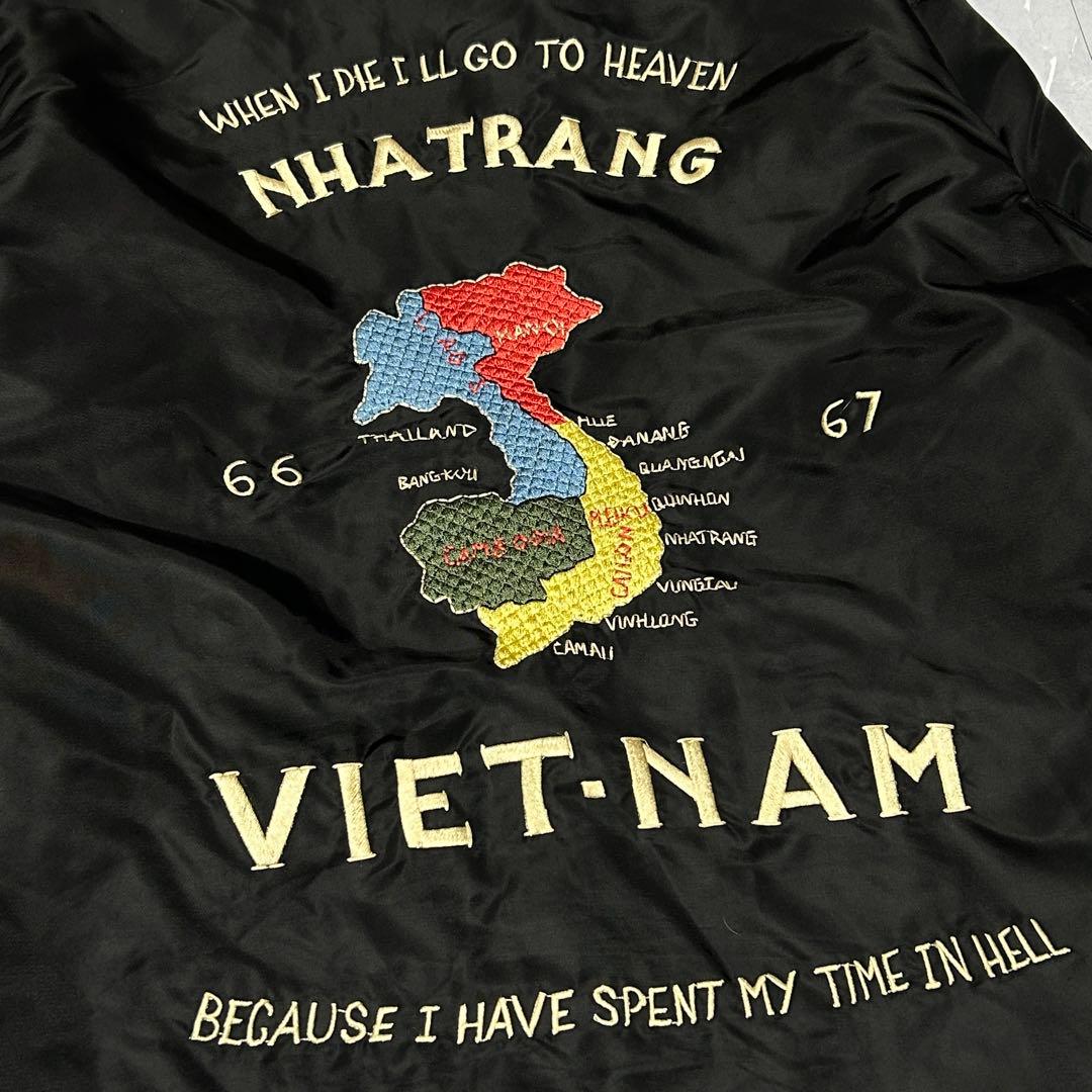 【テーラー東洋 × BEAMS】別注 コーチ ジャケット ベトジャン 地図 刺繍