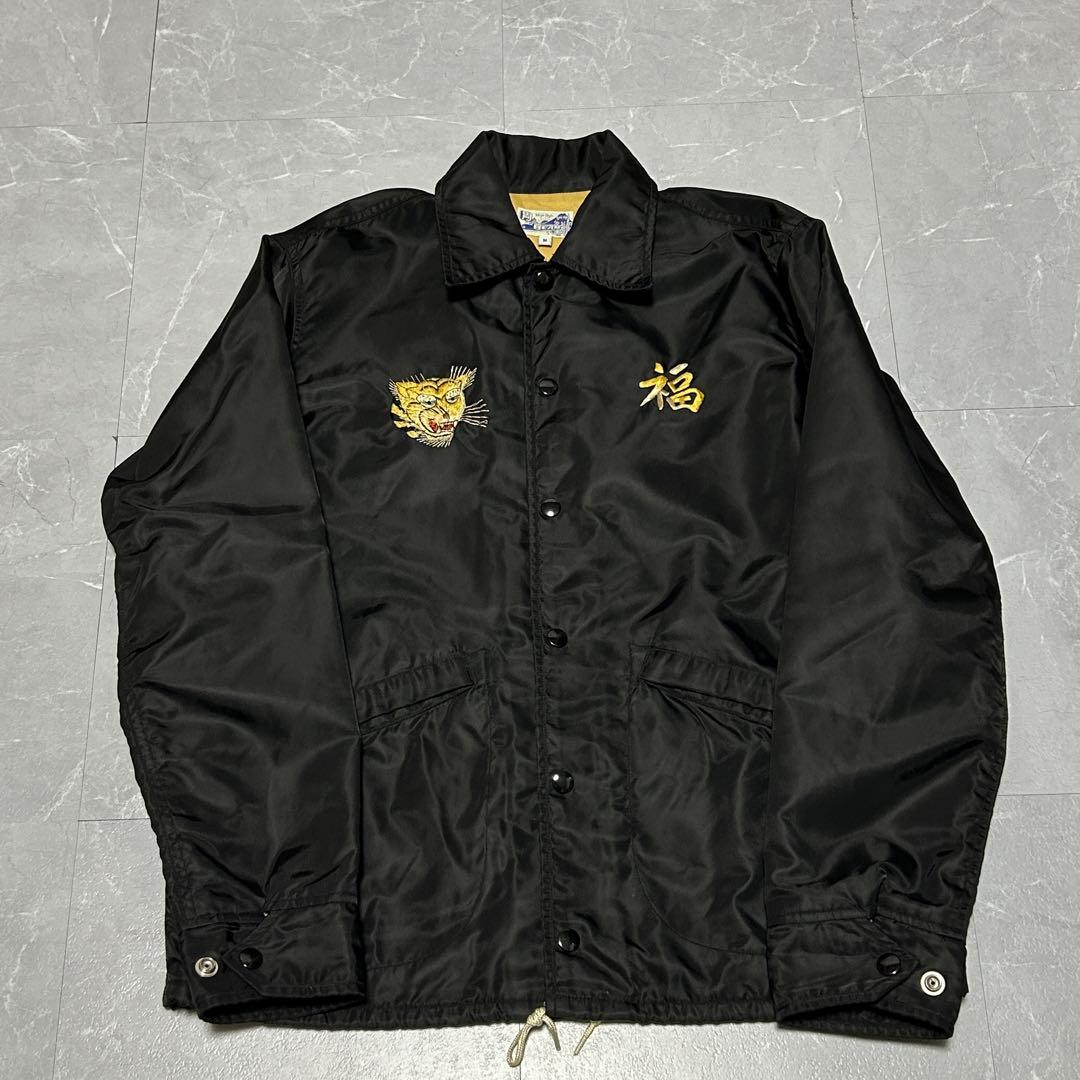 【テーラー東洋 × BEAMS】別注 コーチ ジャケット ベトジャン 地図 刺繍