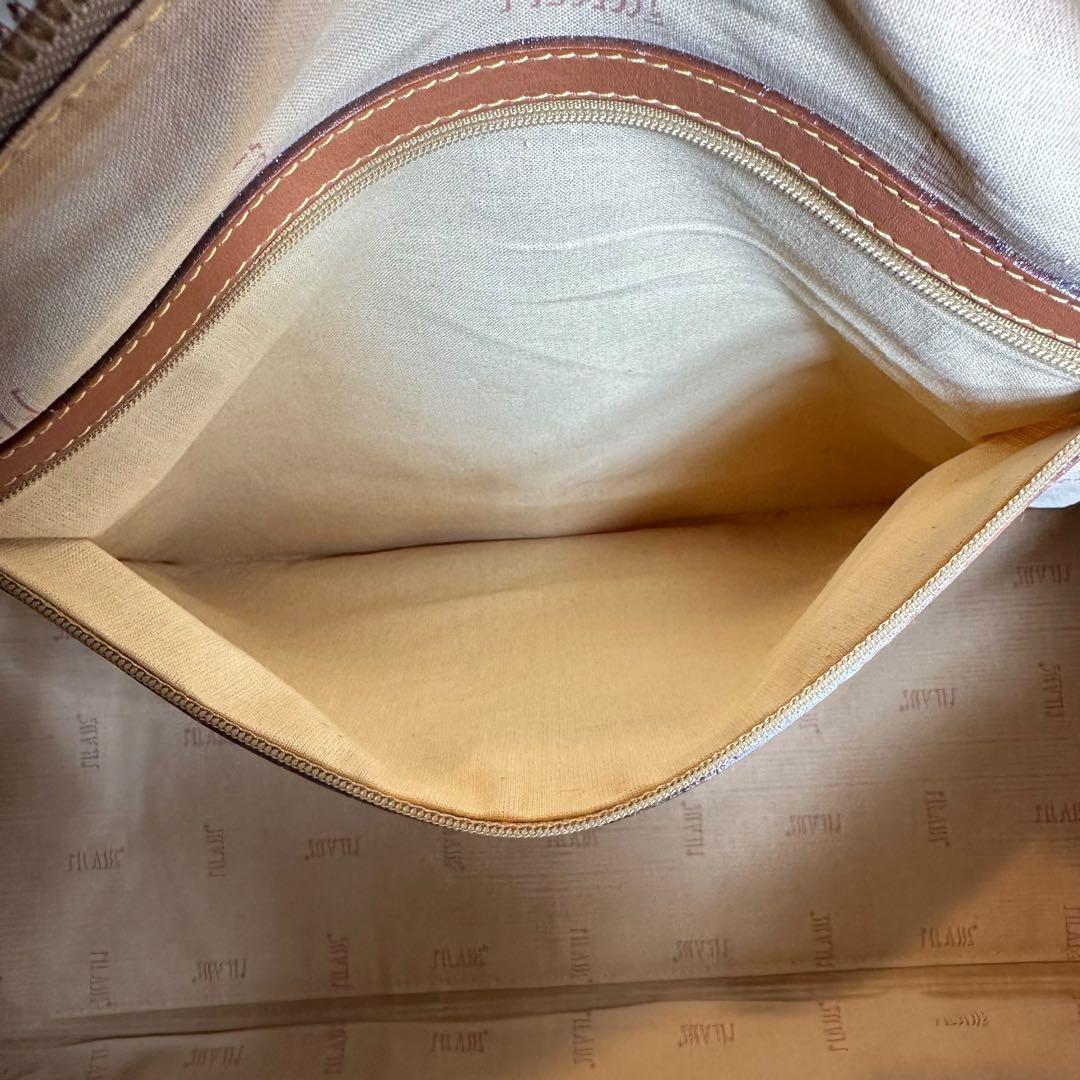 大容量　プリマクラッセ　2way ボストンバッグ　PVC 地図柄