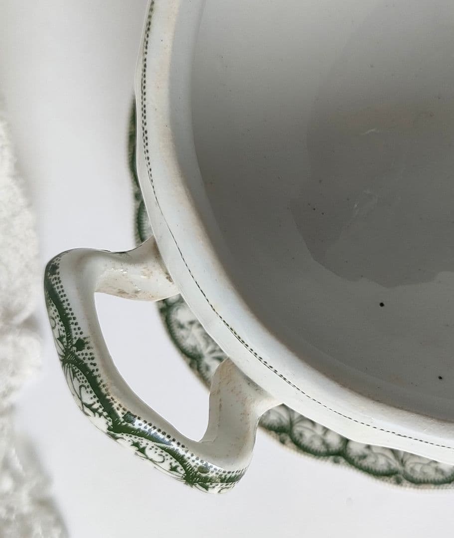 希少　美品　サンタマン　鈴蘭　薔薇　ソーシエール　フランスアンティーク