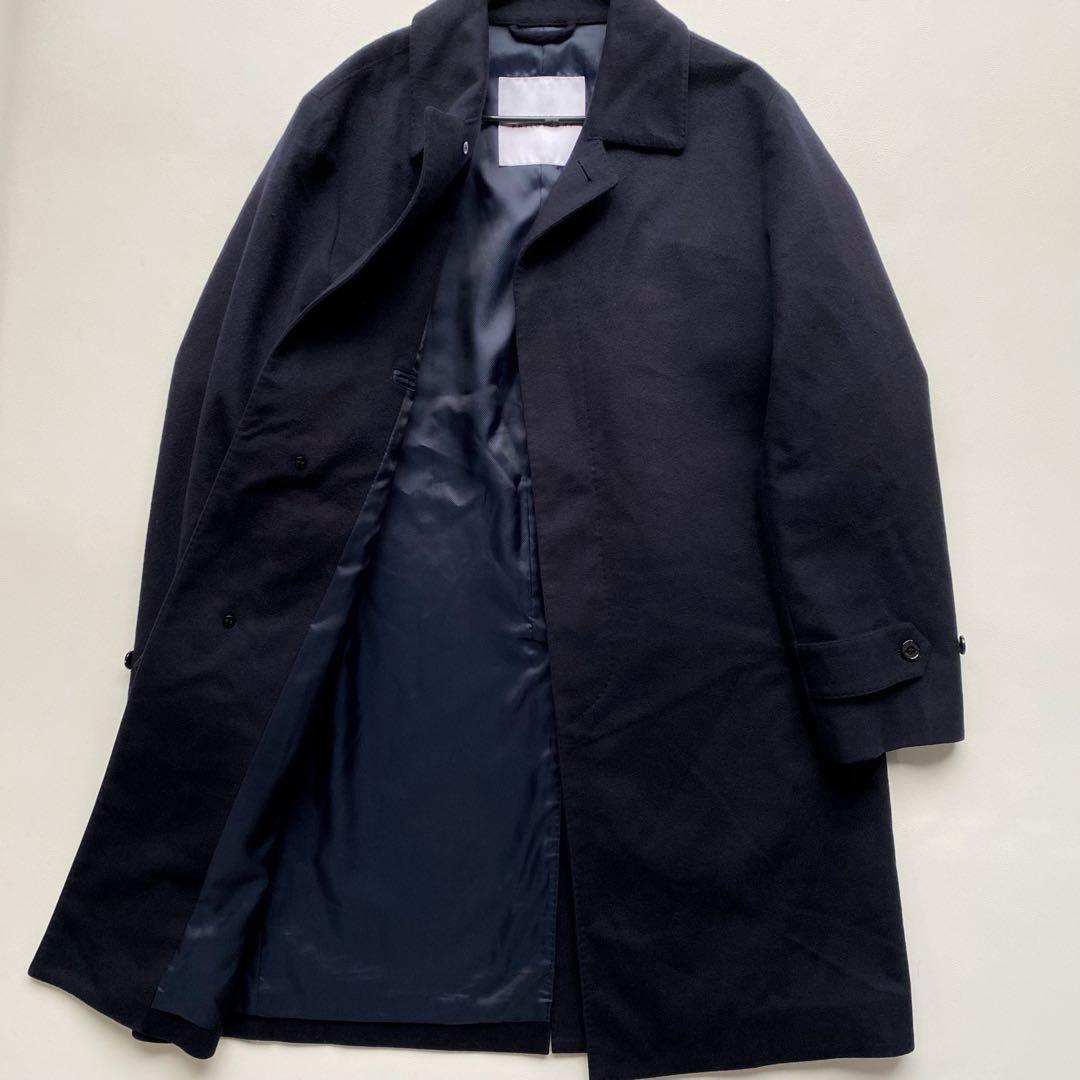 スーパー120】マッキントッシュ　ウールボンディング　ウェリントン ステンカラー