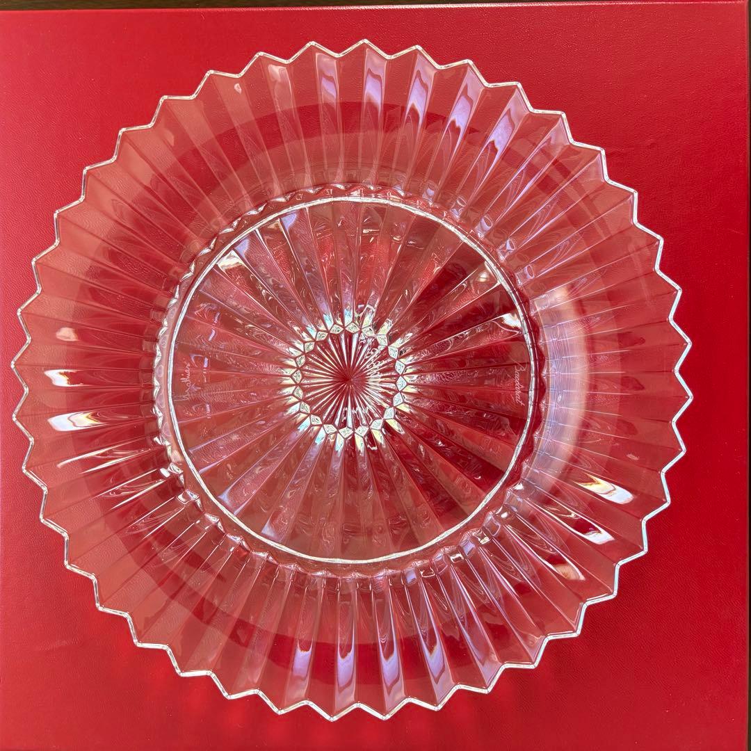 新品未使用 バカラ ミルニュイ プレート 大皿26cm