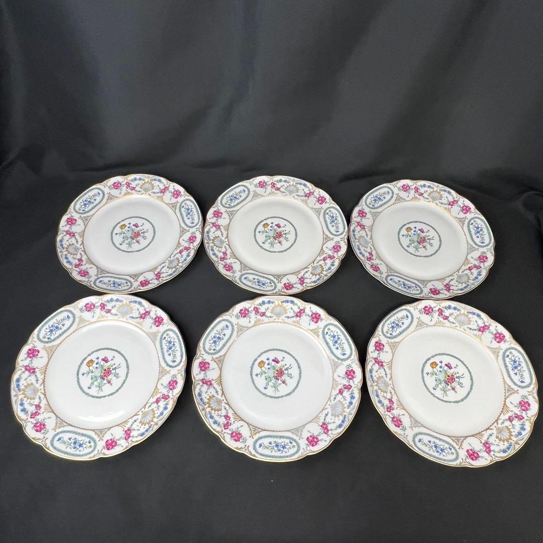 ベルナルド リモージュ VIGNY ヴィニー ディナープレート 26cm 6枚