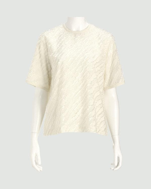 theory luxe 25AW ジャガードブラウス 辻直子