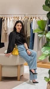 theory luxe 25AW ジャガードブラウス 辻直子