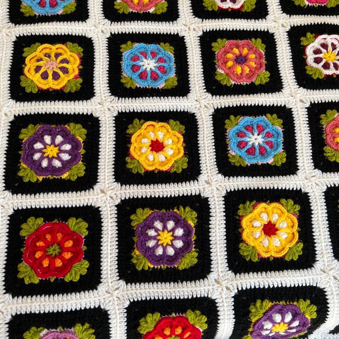 ハンドメイド　マルチカバー　大きめ