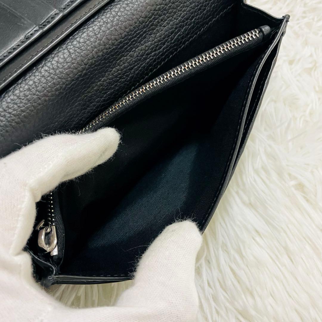 極美✨ディオール 長財布 バーティカルウォレット アイコン CDロゴ ブラック