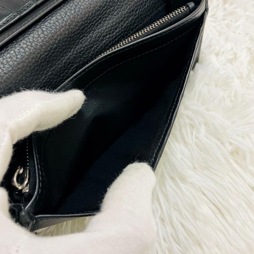 極美✨ディオール 長財布 バーティカルウォレット アイコン CDロゴ ブラック