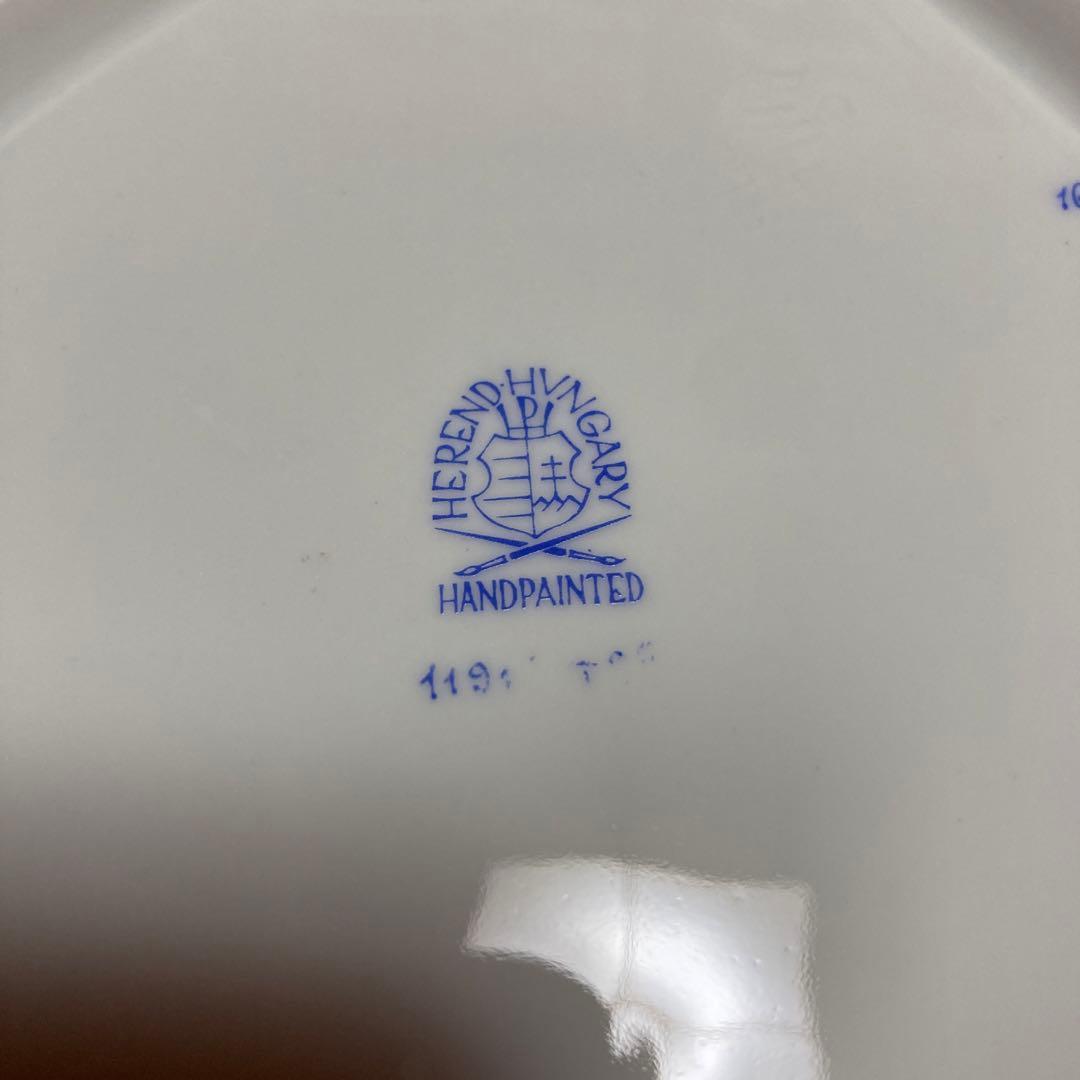 ヘレンド　トゥッピーニの角笛　トライアングルディッシュ