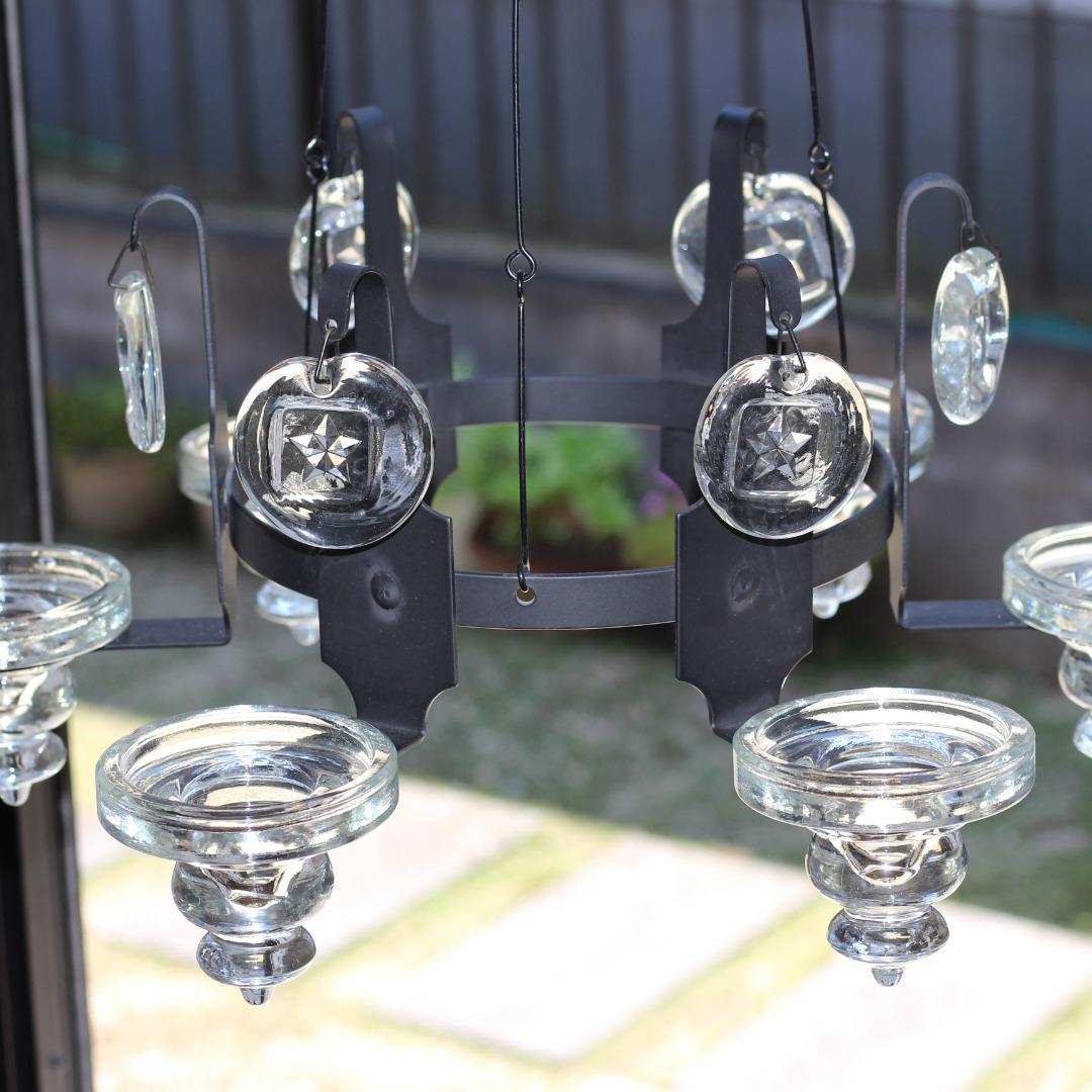 【レア】KOSTA BODA バーティル・ヴァリーン　シャンデリア　ヴィンテージ