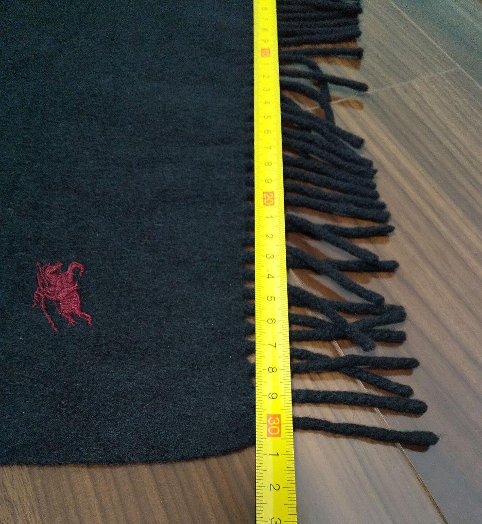 BURBERRY バーバリーロンドン カシミヤ100%マフラー ブラック