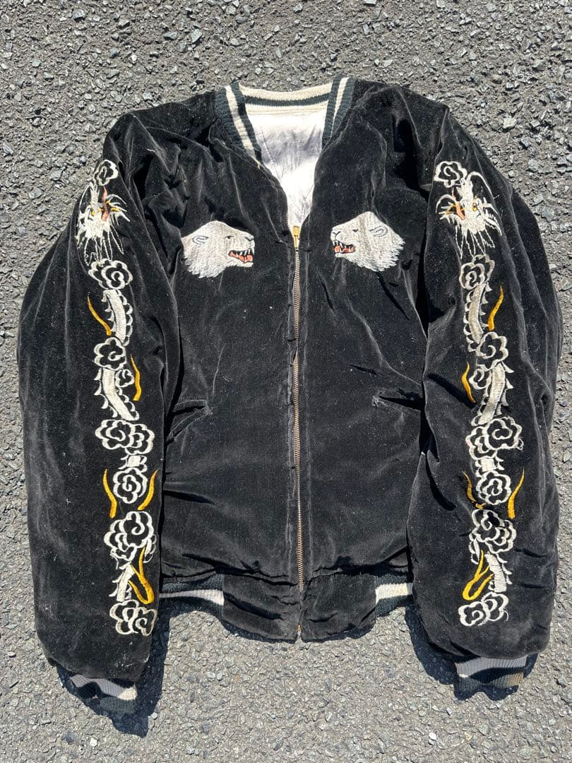 ジャケット・アウター 50s souvenir jacket THULE GREENLAND