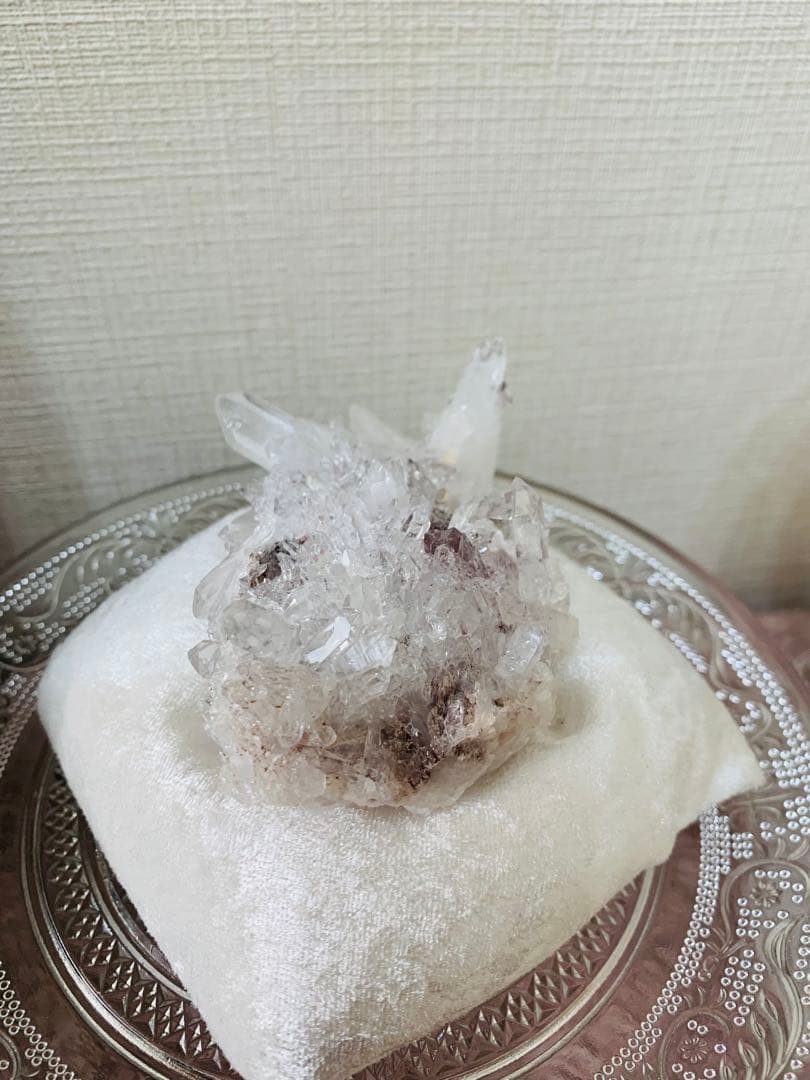 ⭐︎天然石⭐︎超レア⭐︎原石⭐︎全面結晶⭐︎コロンビア産⭐︎ピンクレムリアン⭐︎クラスター⭐︎