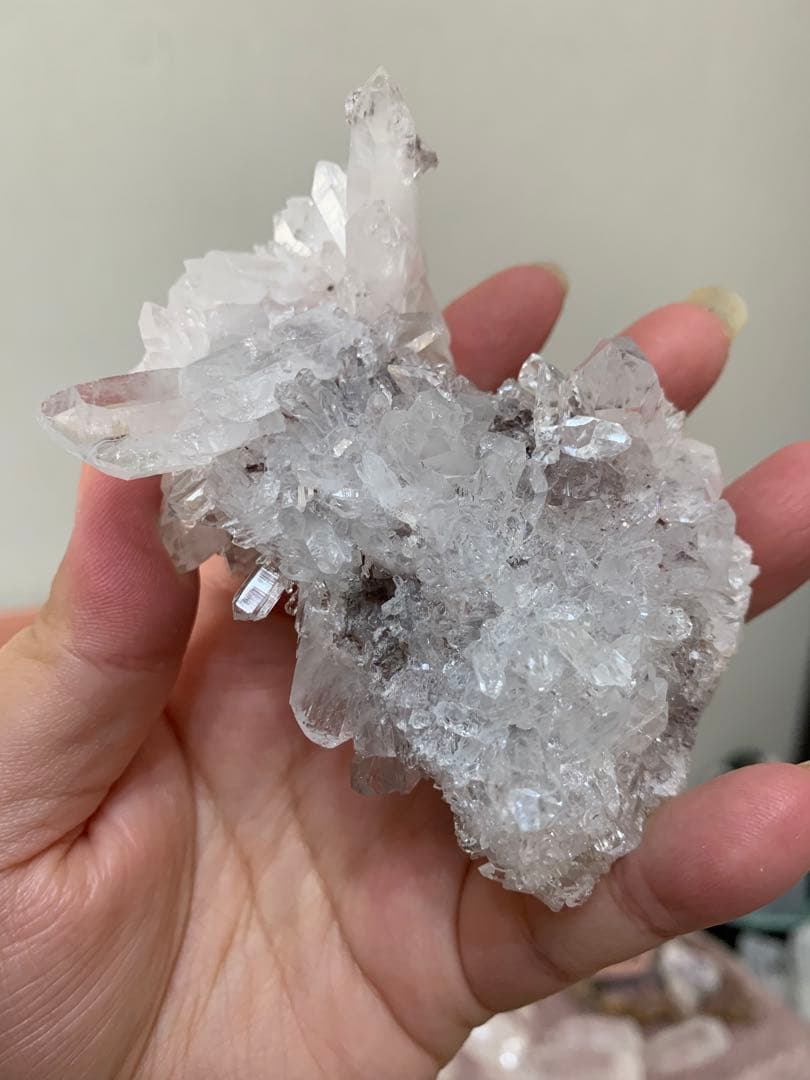 ⭐︎天然石⭐︎超レア⭐︎原石⭐︎全面結晶⭐︎コロンビア産⭐︎ピンクレムリアン⭐︎クラスター⭐︎