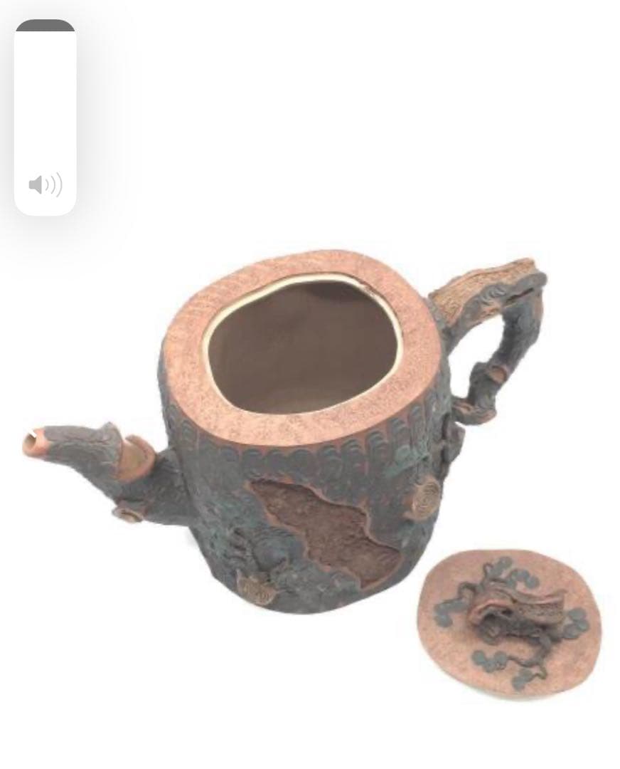 インテリア雑貨/中華碗/松段壺