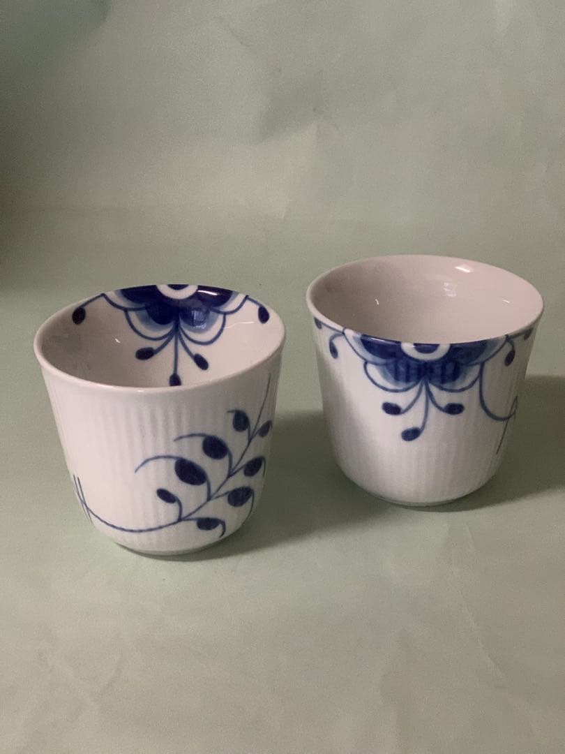 ロイヤルコペンハーゲン　ブルーフルーテッドメガシリーズ4点セット